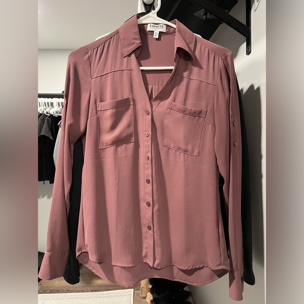 Mauve/Purple Express Portofino Shirt